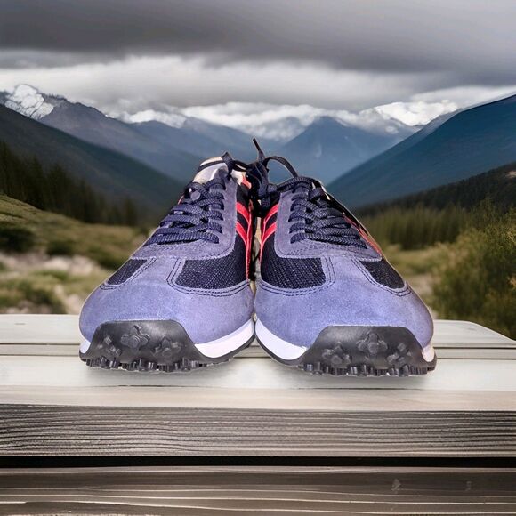 Asics Onitsuka Tiger Men's Size 14 Sneakers New With Tags Red Navy LIMITED RARE - Picture 5 of 14